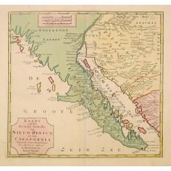 Kaart van het Westelyk Gedeelte van Nieuw Mexico en van California. . . MDCCLXV ..