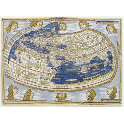 [Untitled world map] 'Insculptum est per Iohanne Schnitzer de Artmsheim' ]