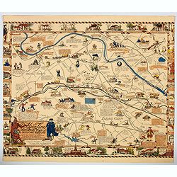 The Main Line. A Historical Map of Ye Outlying Regions . . .