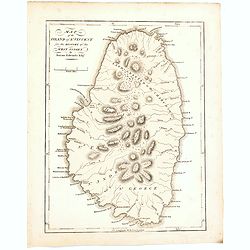 Map of the Island of St. Vincent. . .