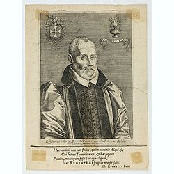 [Portrait of Bertrand d'Argentré by Thomas de Leu]