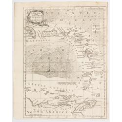 A New Map of the Caribee Islands in America 1761.
