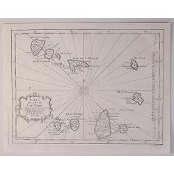 Carte des Isles du Cap Verd.