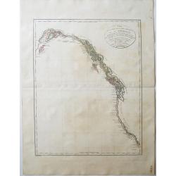 Carte de la Partie de la Cote Nord-Ouest de l'Amerique Reconnue pendant les Etes de 1792, 1793 et 1794 . . 