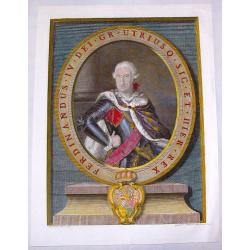 Portrait of Ferdinand IV, King of Naples & Sicily.