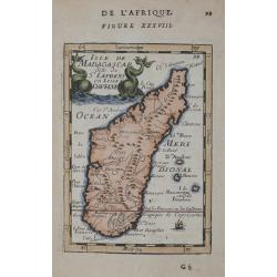 Isle de Madagascar dite de St Laurens ou L'isle Daufine.