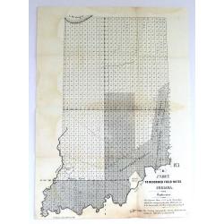 Three Early Government Survey Maps of Indiana.