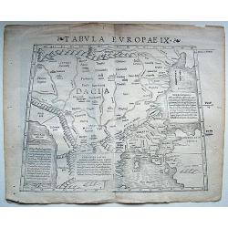 Tabula Europae IX [Greece and Turkey]