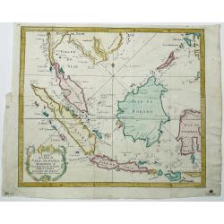 [Lot of 9 maps]  INDONESIA views of the Indonesian archipelago. Carte des Isles de Java, Sumatra Borneo ...